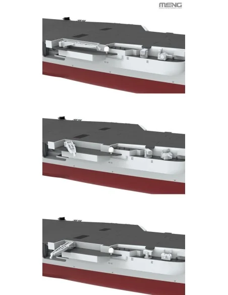 Aircraft Carrier Liaoning, 1/700 - MENG-Model PS-010