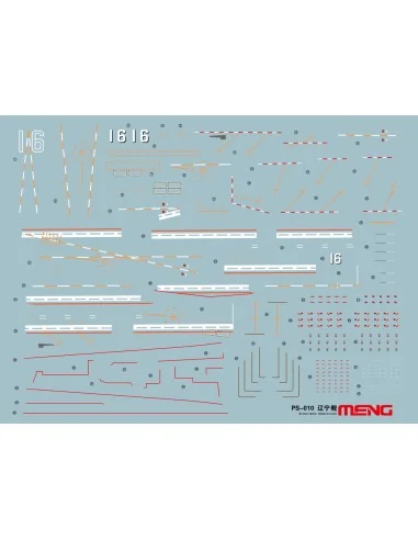 Aircraft Carrier Liaoning, 1/700 - MENG-Model PS-010