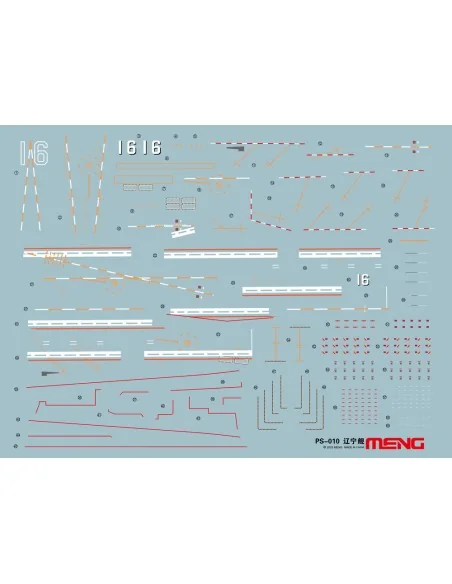 Aircraft Carrier Liaoning, 1/700 - MENG-Model PS-010