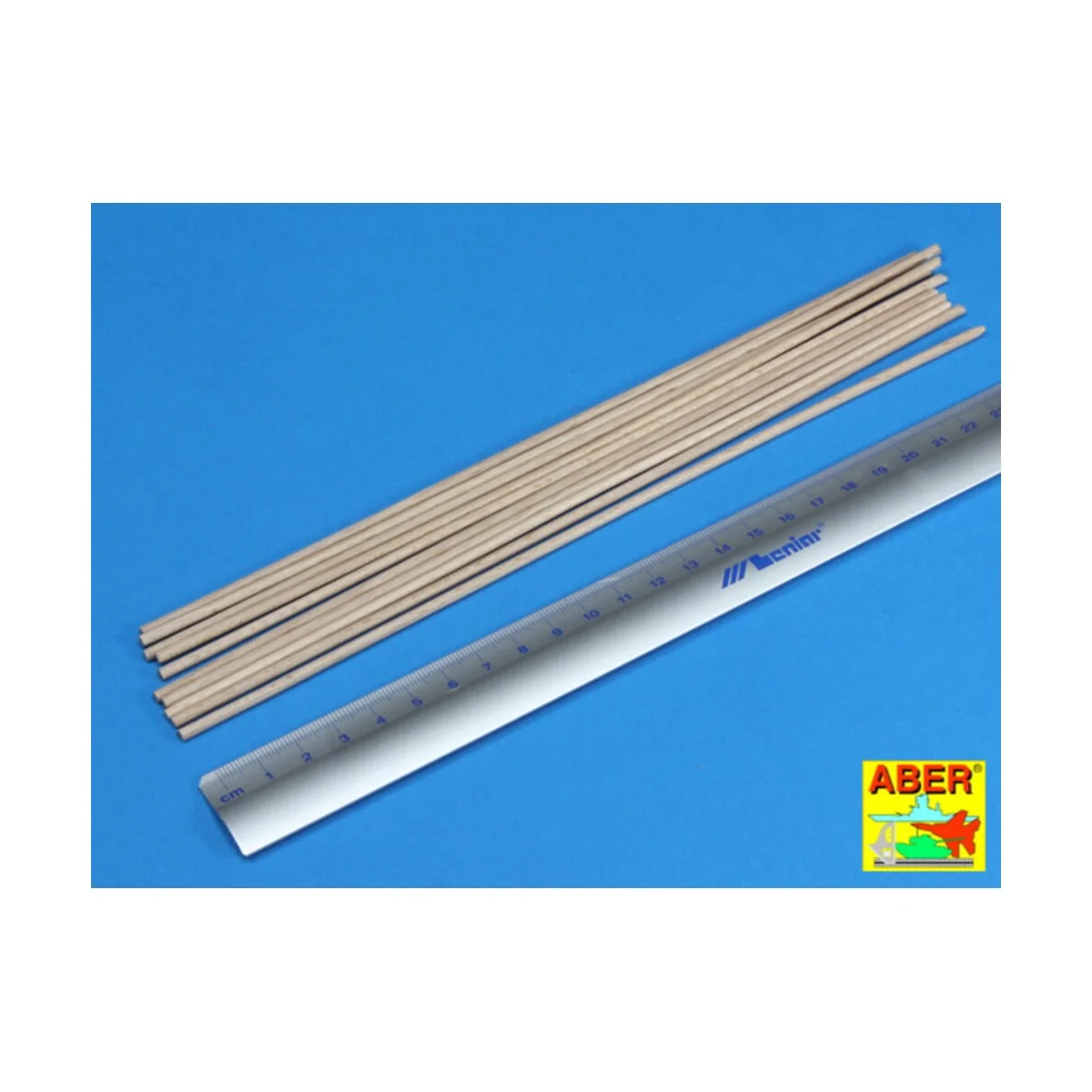 Wood round rods 3mm - Aber Models WR3