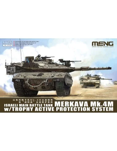 Israeli Main Battle Tank Merkava Mk.4M w/Trophy Active Protection S...