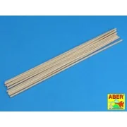Wood round rods 3mm - Aber Models WR3