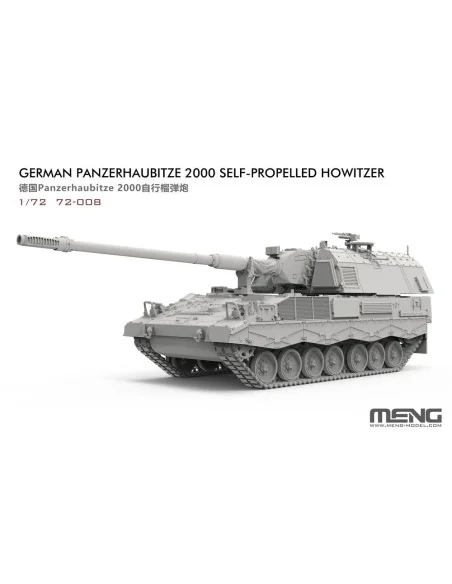 German Panzerhaubitze 2000 Self-Propelled Howitzer, 1/72 - MENG-Mod...