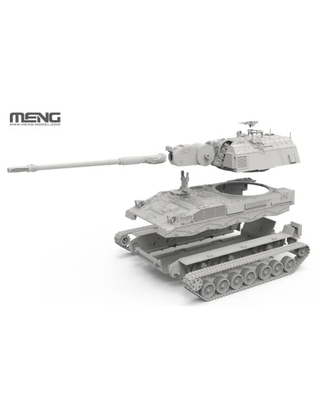 German Panzerhaubitze 2000 Self-Propelled Howitzer, 1/72 - MENG-Mod...