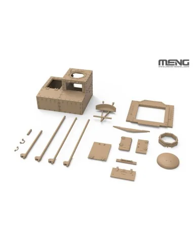 French FT T.S.F Radio Version (incl. resin parts), 1/35 - MENG-Mode...