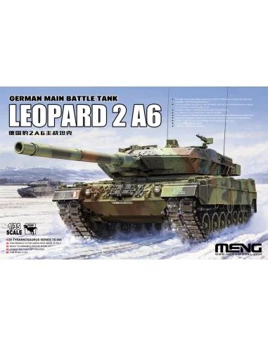 German Main Battle Tank Leopard 2A6, 1/35 - MENG-Model TS-055