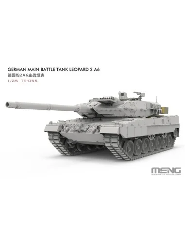 German Main Battle Tank Leopard 2A6, 1/35 - MENG-Model TS-055
