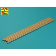Wood round rods 4mm length 250mm x 8 pcs. - Aber Models WR4