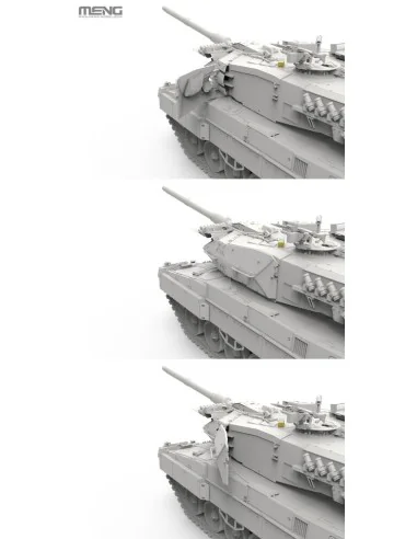 German Main Battle Tank Leopard 2A6, 1/35 - MENG-Model TS-055