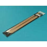 Wood round rods 4mm length 250mm x 8 pcs. - Aber Models WR4