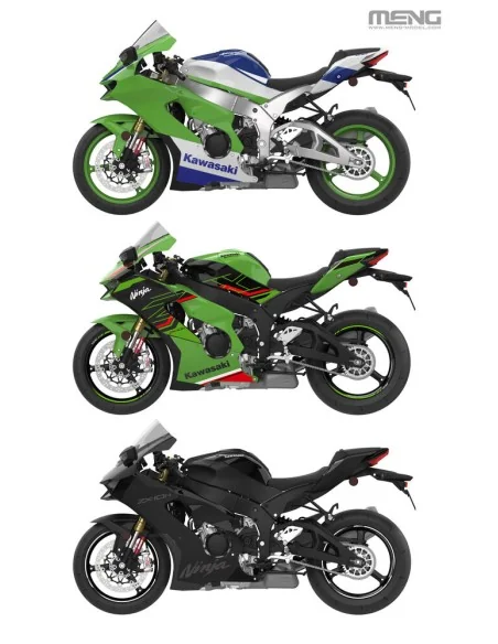 [NO_DESC] Kawasaki Ninja ZX-10R, 1/9 - MENG-Model MT-007