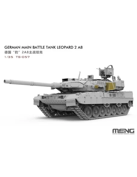 German Main Battle Tank Leopard 2A8, 1/35 - MENG-Model TS-057