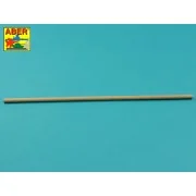 Wood round rods 5mm length 245mm x 6 pcs. - Aber Models WR5