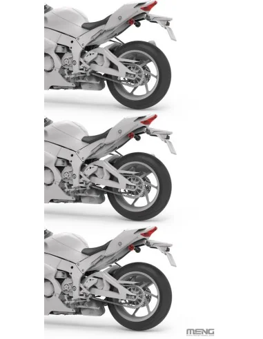 Kawasaki Ninja ZX-10RR, 1/9 - MENG-Model MT-008