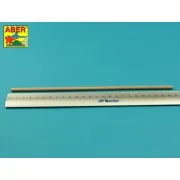 Wood round rods 5mm length 245mm x 6 pcs. - Aber Models WR5