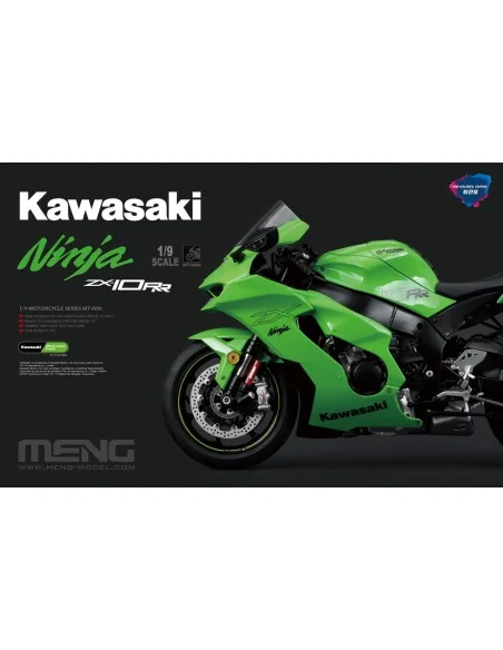 Kawasaki ZX-10RR (Pre-colored Edition), 1/9 - MENG-Model MT-008s