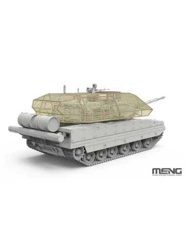 ZTQ15 Light Tank w/Cage Armor (incl. 3D printed cage frame, PE gril...
