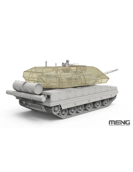 ZTQ15 Light Tank w/Cage Armor (incl. 3D printed cage frame, PE gril...