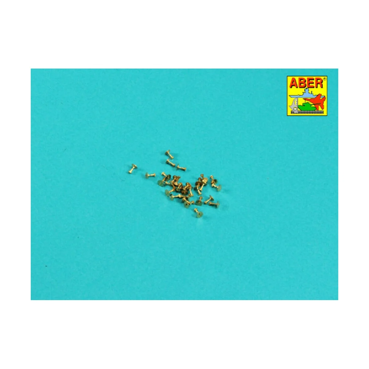 Turned Hexagonal bolts (1, 34x1, 60mm) x 30 pcs., 1/16 - Aber Model...