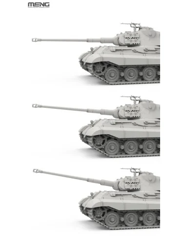 German Heavy Tank Sd.Kfz.182 King Tiger (Porsche Turret), 1/72 - ME...