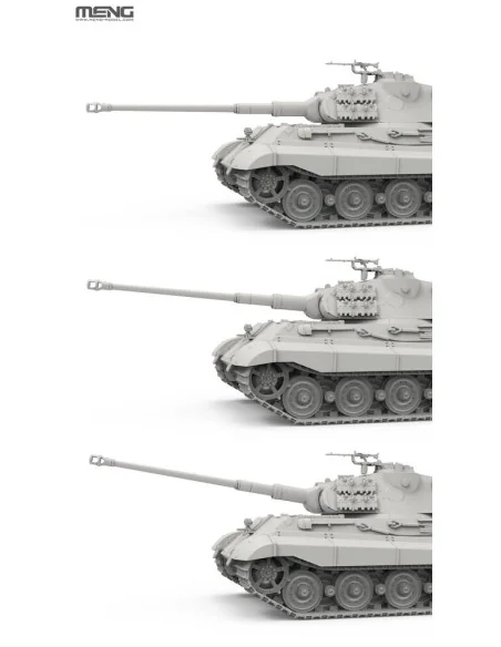 German Heavy Tank Sd.Kfz.182 King Tiger (Porsche Turret), 1/72 - ME...
