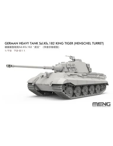 German Heavy Tank Sd.Kfz.182 King Tiger (Henschel Turret), 1/72 - M...
