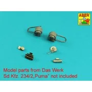 German Accessories for Horn, Notek, Front, Tail & Convoy Lights, 1/...