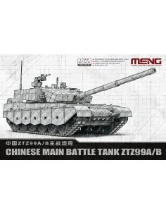 Chinese Main Battle Tank ZTZ99A/B, 1/72 - MENG-Model 72-013