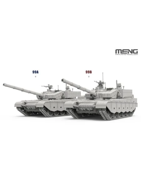 [NO_DESC] Chinese Main Battle Tank ZTZ99A/B, 1/72 - MENG-Model 72-013