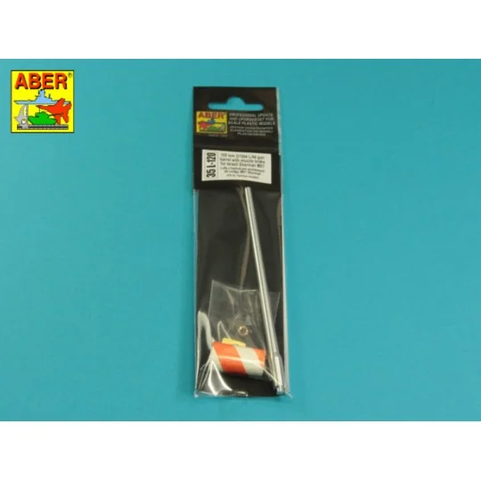 105mm D1504 L/44 barrel with muzzle brake for Sherman M51, 1/35 - A...