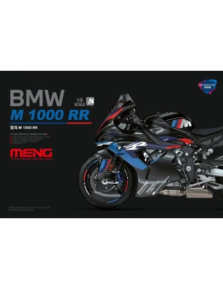 BMW M 1000 RR (Pre-colored Edition), 1/9 - MENG-Model MT-009s