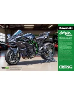 Kawasaki Ninja H2R 2018, 1/9 - MENG-Model MT-011