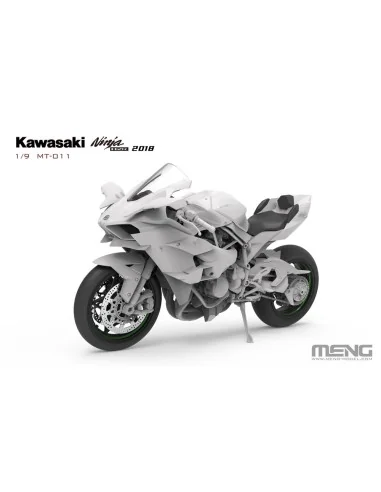 Kawasaki Ninja H2R 2018, 1/9 - MENG-Model MT-011