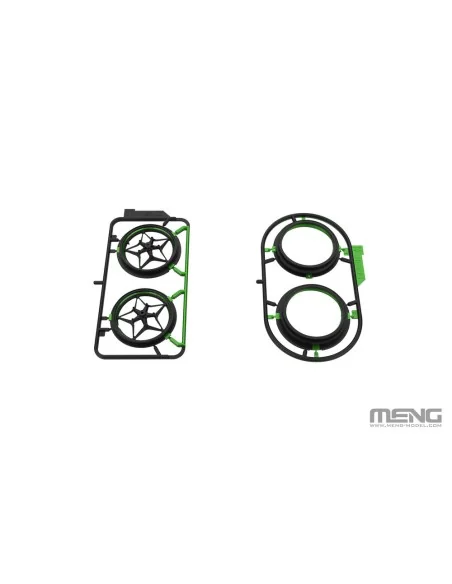 Kawasaki Ninja H2R 2018, 1/9 - MENG-Model MT-011