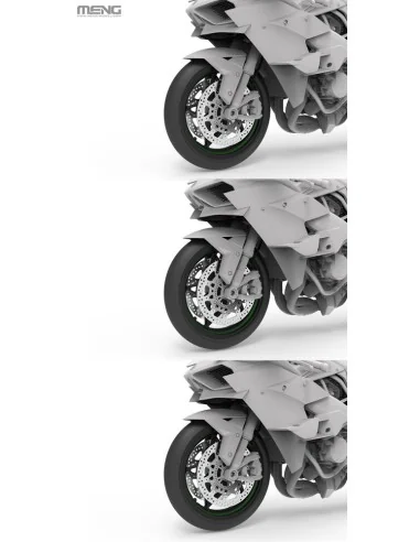 Kawasaki Ninja H2R 2018, 1/9 - MENG-Model MT-011