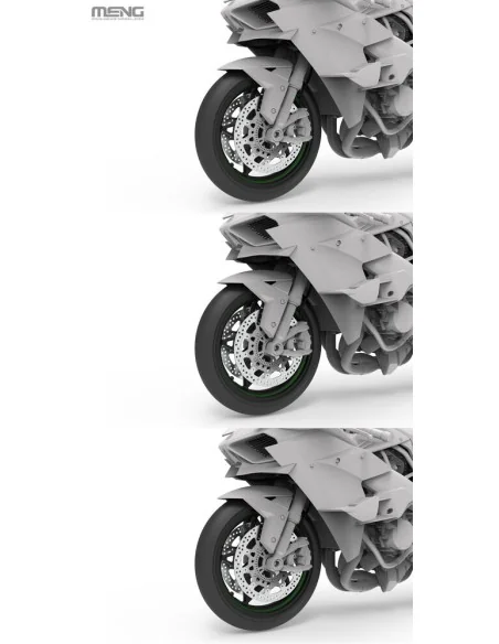 Kawasaki Ninja H2R 2018, 1/9 - MENG-Model MT-011