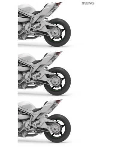 Kawasaki Ninja H2R 2018, 1/9 - MENG-Model MT-011