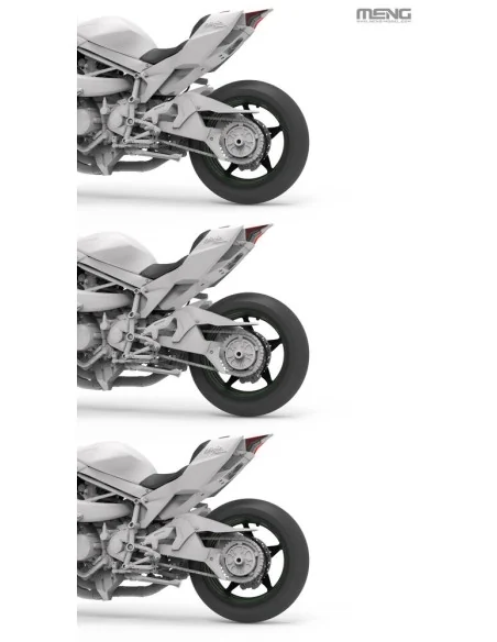 Kawasaki Ninja H2R 2018, 1/9 - MENG-Model MT-011