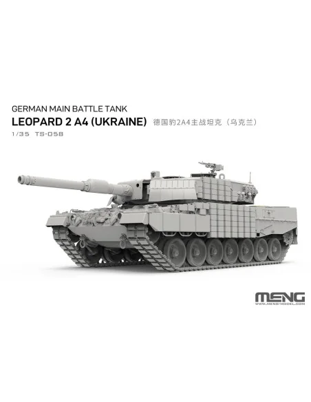 German Main Battle Tank Leopard 2A4 (Ukraine), 1/35 - MENG-Model TS...