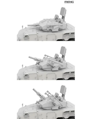 Chinese PLB625 AA Gun & Missile Integrated Weapon System, 1/72 - ME...