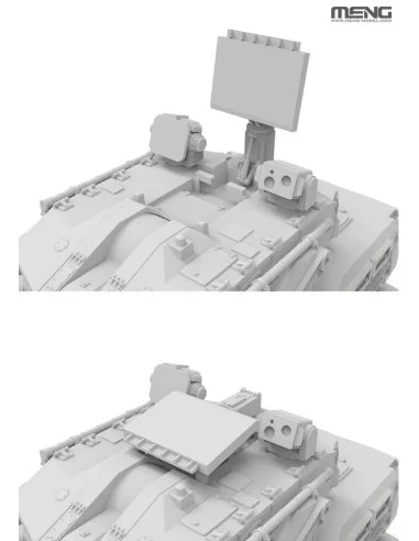 Chinese PLB625 AA Gun & Missile Integrated Weapon System, 1/72 - ME...