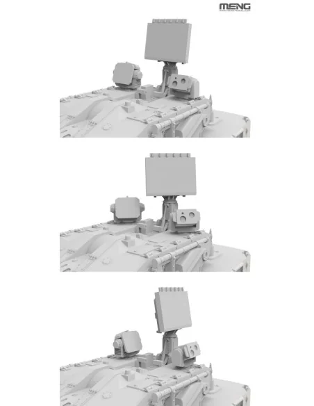 Chinese PLB625 AA Gun & Missile Integrated Weapon System, 1/72 - ME...