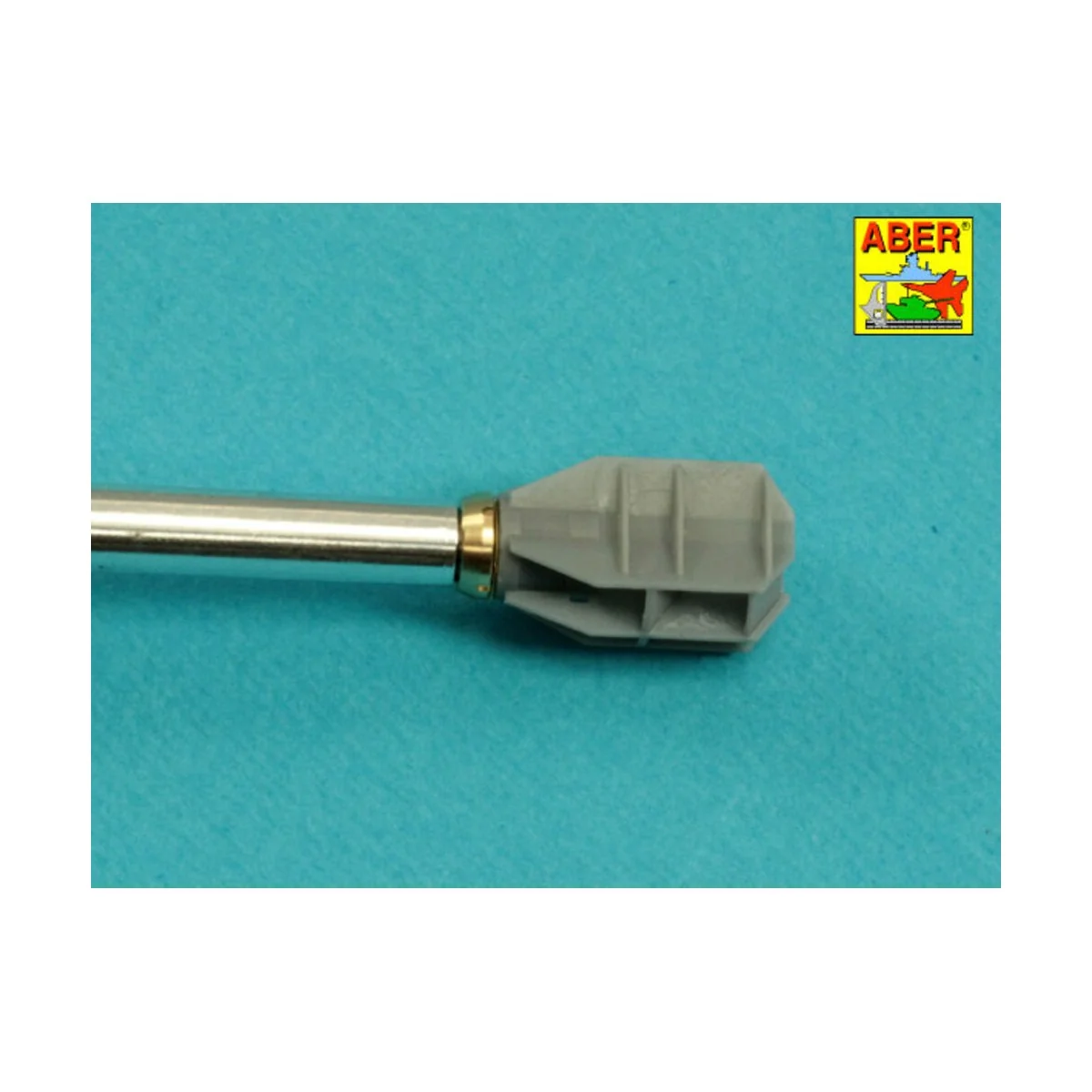 105mm D1504 L/44 barrel with muzzle brake for Sherman M51 - Aber Mo...