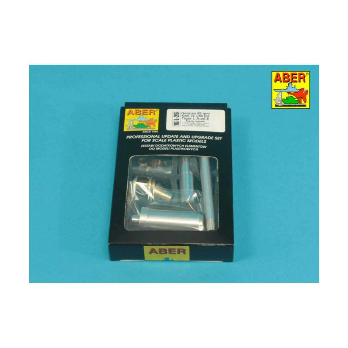 Barrel 8,8 cm KwK 36/56 to Tiger I early (Andy`s Hobby/Takom) - Abe...