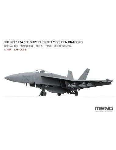 Boeing F/A-18E Super Hornet Golden Dragons, 1/48 - MENG-Model LS-023