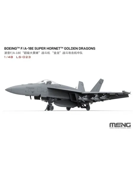 Boeing F/A-18E Super Hornet Golden Dragons, 1/48 - MENG-Model LS-023