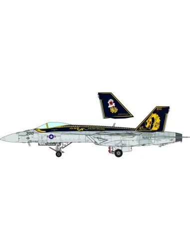 Boeing F/A-18E Super Hornet Golden Dragons, 1/48 - MENG-Model LS-023