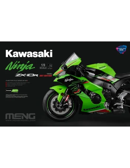 Kawasaki Ninja ZX-10R KRT Edition (Pre-colored Edition), 1/9 - MENG...