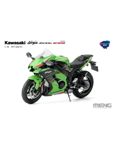 Kawasaki Ninja ZX-10R KRT Edition (Pre-colored Edition), 1/9 - MENG...