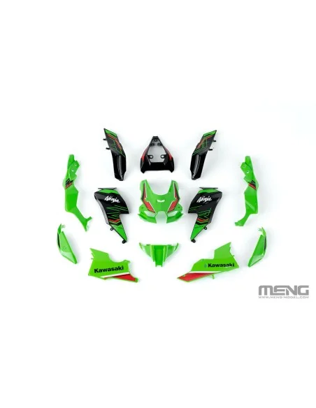 Kawasaki Ninja ZX-10R KRT Edition (Pre-colored Edition), 1/9 - MENG...